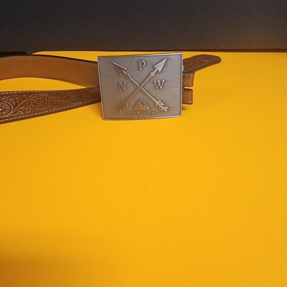 PNW Arrows Western Belt Buckle - Picture 5 of 6